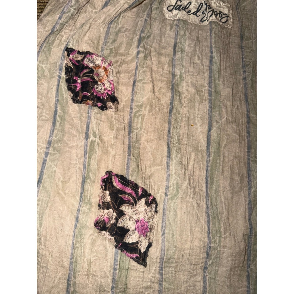 Jaded Gypsy Starpath Sway Tunic Pinafore Dress Patchwork Lace Neutral SM NEW - Picture 8 of 12
